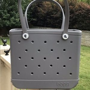 Fog Grey & FREE MONOGRAM Bogg Bag Baby Bog…